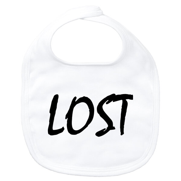 Baby Lätzchen Lost Jugendwort