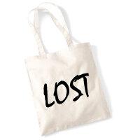 Jutebeutel Lost Jugendwort 10 Liter