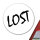Aufkleber Lost Jugendwort 10cm Sticker