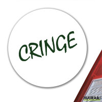 Aufkleber Cringe Jugendwort 10cm Sticker