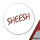 Aufkleber Sheesh Jugendwort 10cm Sticker