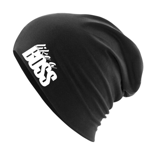 Beanie like a Boss Spruch
