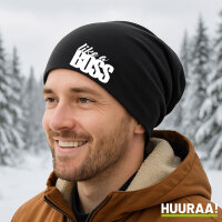 Beanie like a Boss Spruch