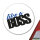 Aufkleber like a Boss Spruch 10cm Sticker