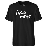 Herren T-Shirt G`day mate Spruch Größe S-3XL