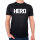 Herren T-Shirt Hero Held Größe S-3XL