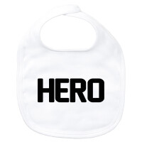 Baby Lätzchen Hero Held Klettverschluss