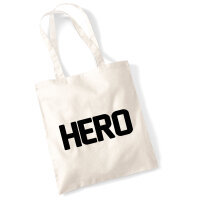 Jutebeutel Hero Held 10 Liter