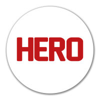 Aufkleber Hero Held 10cm Sticker