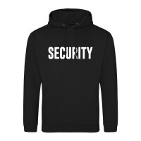 Unisex Hoodie Security Schriftzug Größe S-3XL