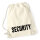 Turnbeutel Security Schriftzug 12 Liter