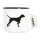 Emaille Tasse English Pointer Silhouette 300ml Vintage Emaille Becher