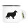Emaille Tasse Collie Sheltie Silhouette 300ml Vintage Emaille Becher