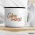 Emaille Tasse G`day mate Spruch 300ml Vintage Emaille Becher