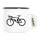 Emaille Tasse Bike Fahrrad 300ml Vintage Emaille Becher
