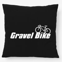 Kissen Gravel Bike Fahrrad 40x40cm