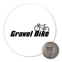 Magnet Gravel Bike Fahrrad 59mm Kühlschrankmagnet Flaschenöffner
