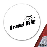 Aufkleber Gravel Bike Fahrrad 10cm Sticker