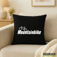 Kissen Mountain Bike Fahrrad 40x40cm