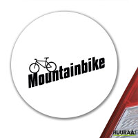 Aufkleber Mountain Bike Fahrrad 10cm Sticker