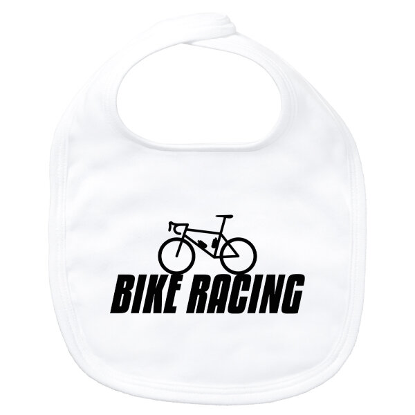 Baby Lätzchen Bike Racing Fahrrad Klettverschluss