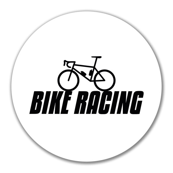 Aufkleber Bike Racing Fahrrad 10cm Sticker