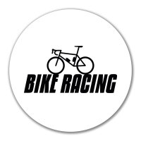 Aufkleber Bike Racing Fahrrad 10cm Sticker
