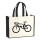 Jutetasche Bike Fahrrad 21 Liter Black