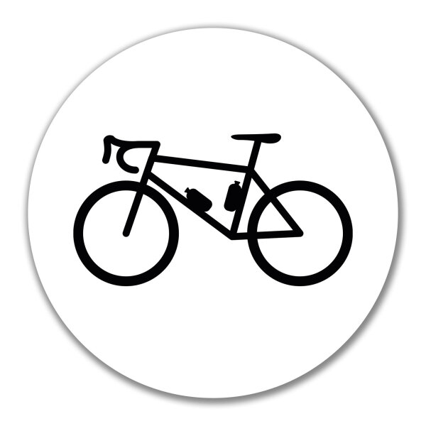 Aufkleber Bike Fahrrad 10cm Sticker