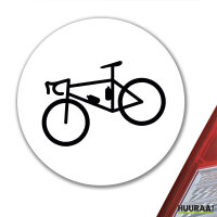 Aufkleber Bike Fahrrad 10cm Sticker