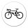 Aufkleber Bike Fahrrad 10cm Sticker