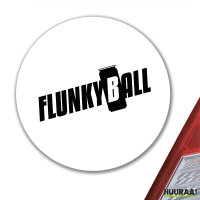 Aufkleber Flunkyball Bierdose 10cm Sticker