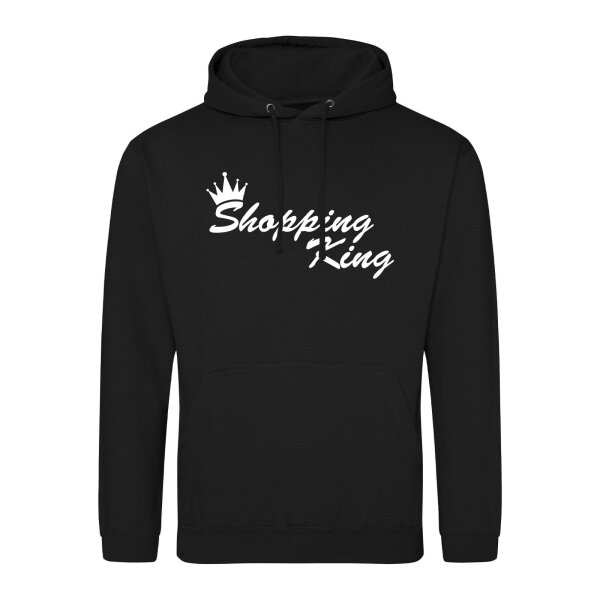 Unisex Hoodie Shopping King Krone Größe S-3XL