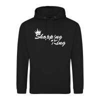 Unisex Hoodie Shopping King Krone Größe S-3XL