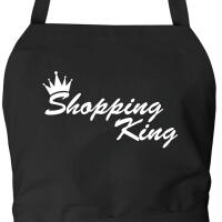 Schürze Shopping King Krone