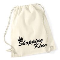 Turnbeutel Shopping King Krone 12 Liter