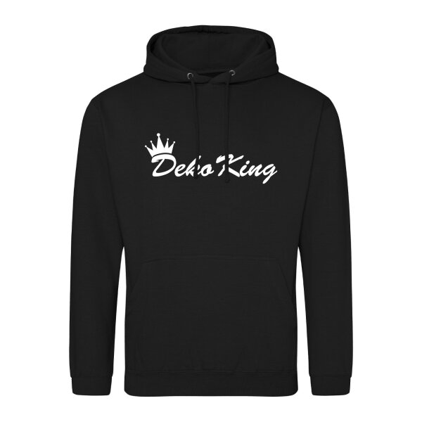 Unisex Hoodie Deko King Krone Größe S-3XL