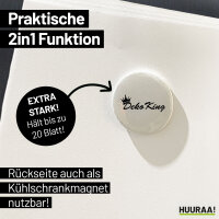 Magnet Deko King Krone 59mm Kühlschrankmagnet Flaschenöffner