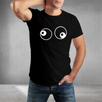 Herren T-Shirt Freaky Eyes Größe S-3XL