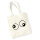 Jutebeutel Freaky Eyes 10 Liter