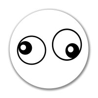 Aufkleber Freaky Eyes 10cm