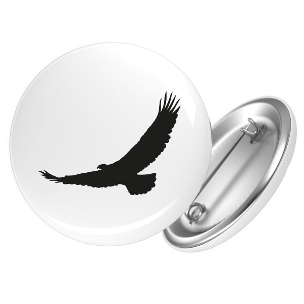Button Eagle Silhouette  Adler