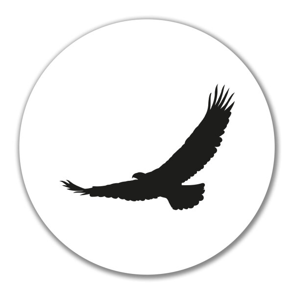 Aufkleber Eagle Silhouette  Adler 10cm Sticker