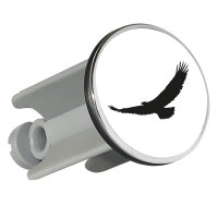 Waschbeckenstöpsel Eagle Silhouette  Adler 4cm...