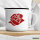 Emaille Tasse Rose Blüte 300ml Vintage Emaille Becher