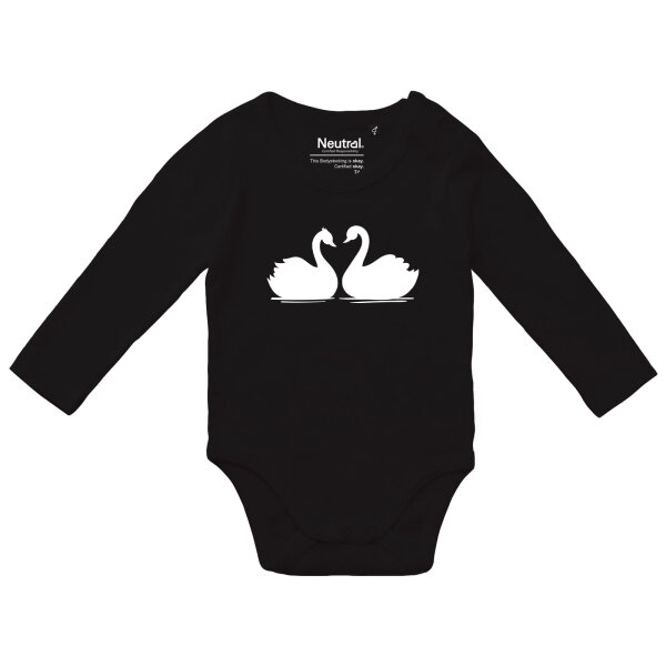 Baby Body Schwan Pärchen