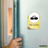 Magnet Schwan Pärchen 59mm Kühlschrankmagnet...