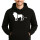 Unisex Hoodie Löwe Silhouette Größe S-3XL