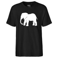 Herren T-Shirt Elefant Silhouette Größe S-3XL