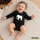 Babybody Elefant Silhouette, Bio-Baumwolle